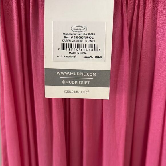 Mud Pie Vibrant Pink Dress - Picture 3 of 9